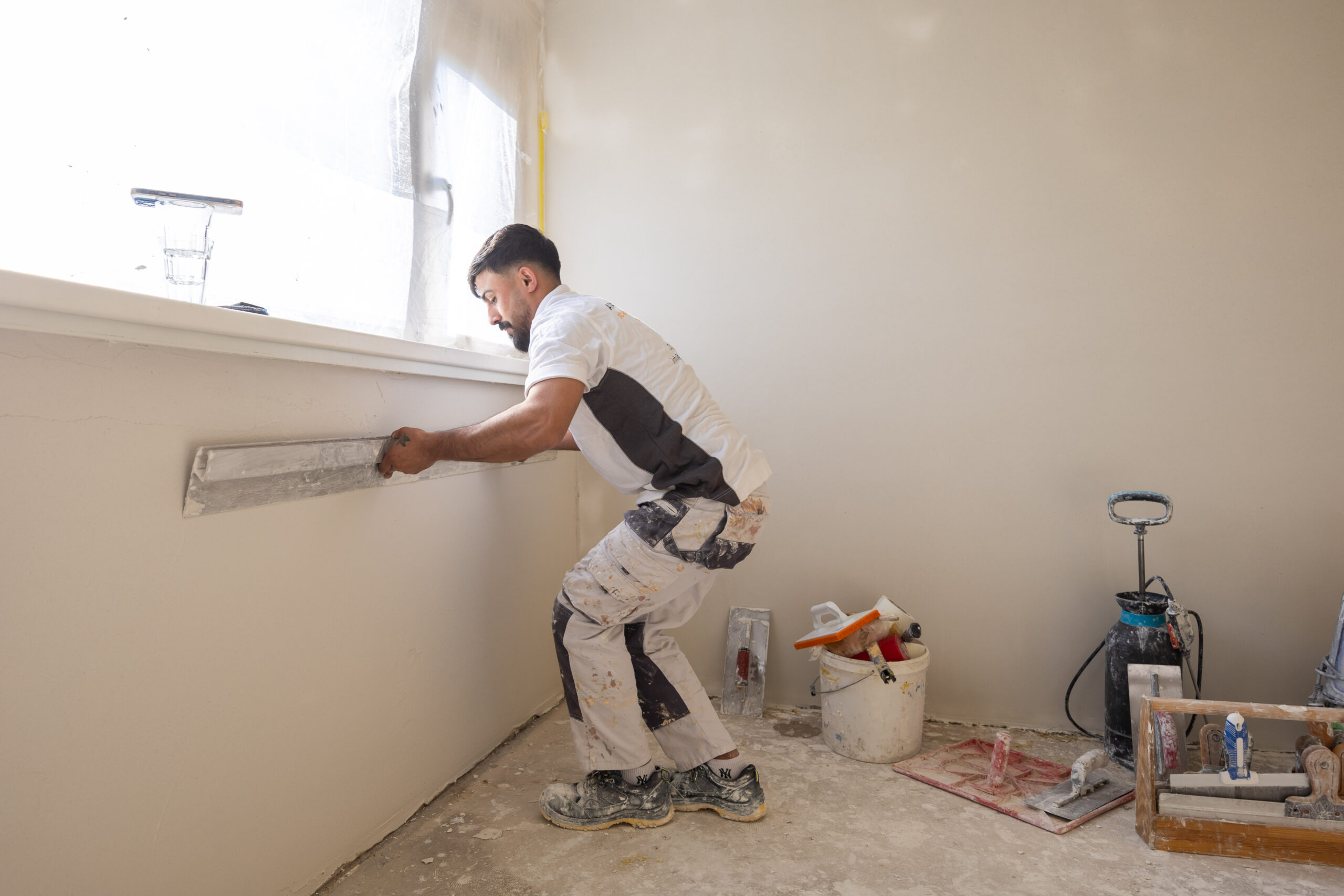 Stukadoors van Appie Stukadoors actief in Salland